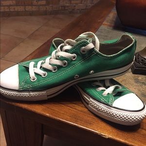 Green Converse Sneakers